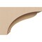 Ekena Millwork 3"W x 9"D x 6"H Classic Helena Rough Cedar Woodgrain TimberThane Corbel, Primed Tan CORUR03X09X06HELRCPR - alternate 4